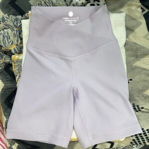 Lavender biker shorts